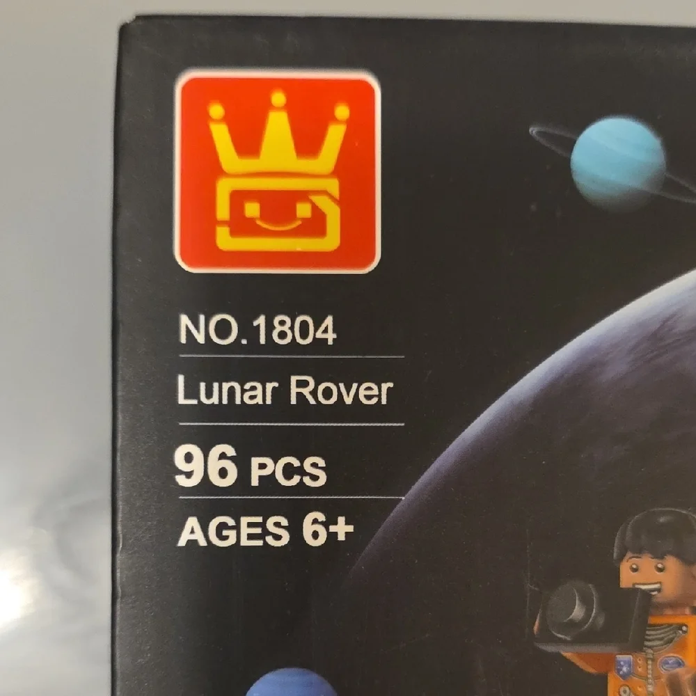 (J64) Space Lunar Rover Building / Lego Set -